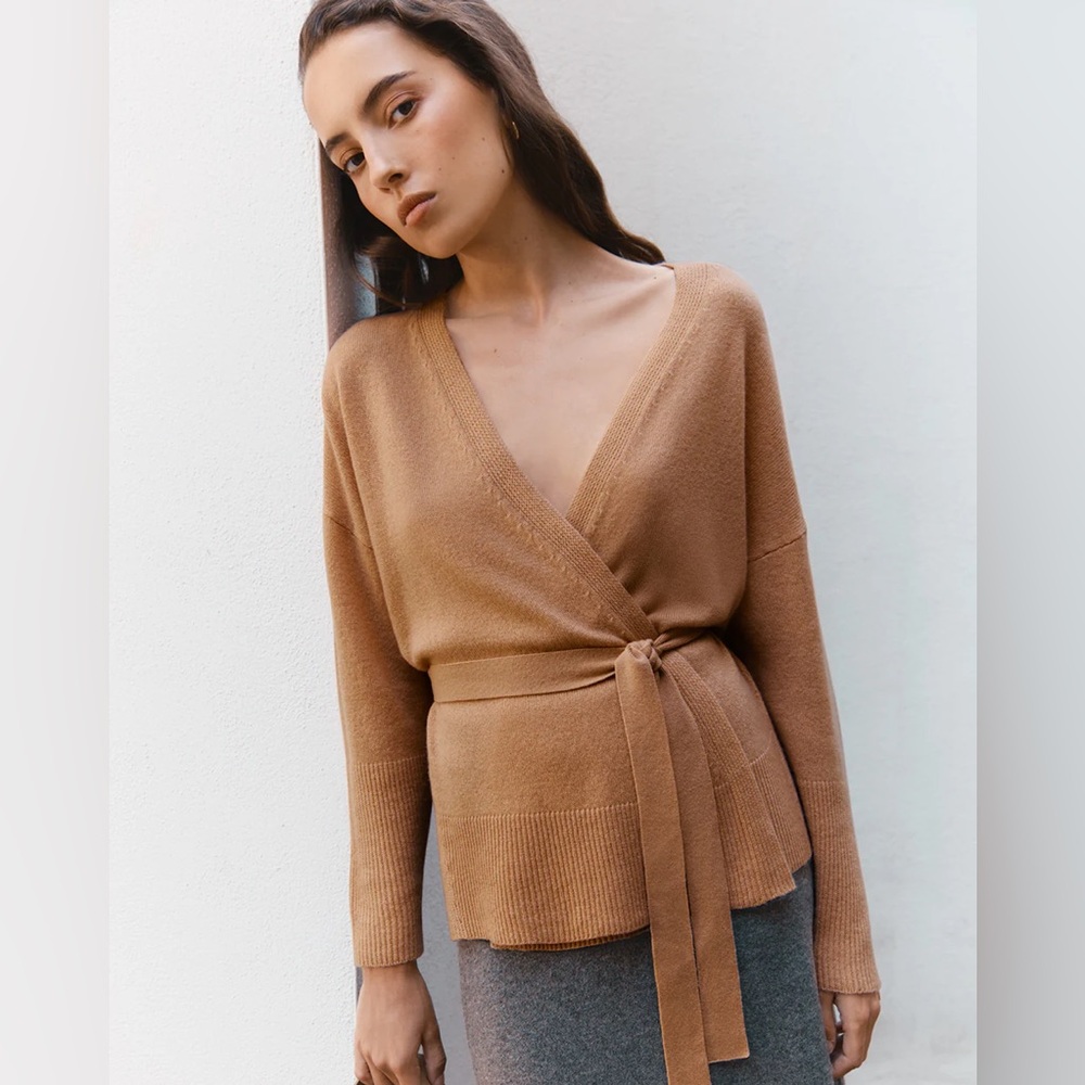 Women’s Cuyana Single Origin Cashmere Wrap Sweater